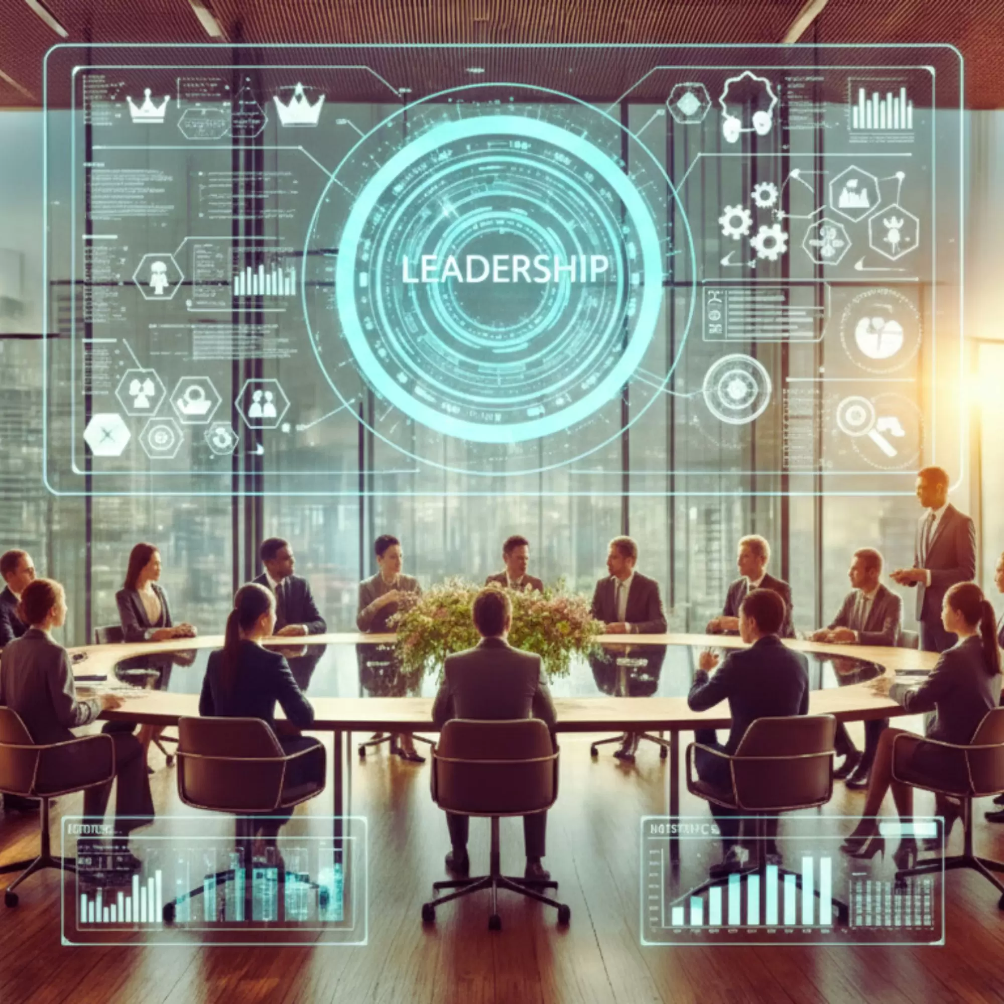 AI leaders discussing governance and decision authority in enterprise transformation