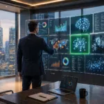 AI leadership decision intelligence concept showing filtering of ideas and prioritisation in enterprise AI hiring strategy